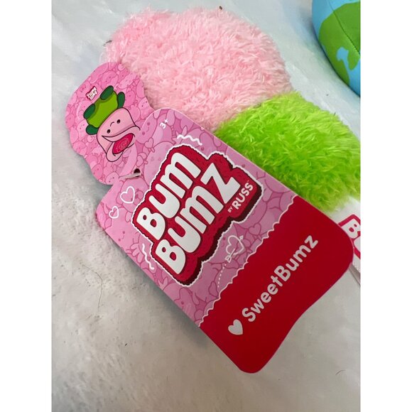 Bum Bumz NWT 4.5" Ruth The Rose Valentine's SweetBumz Stuffed Animal Plush Toy - Picture 4 of 4